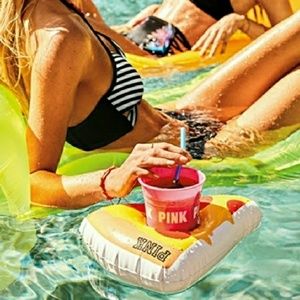 VS PINK Pizza Inflatable Drink Cup Holder/Cup